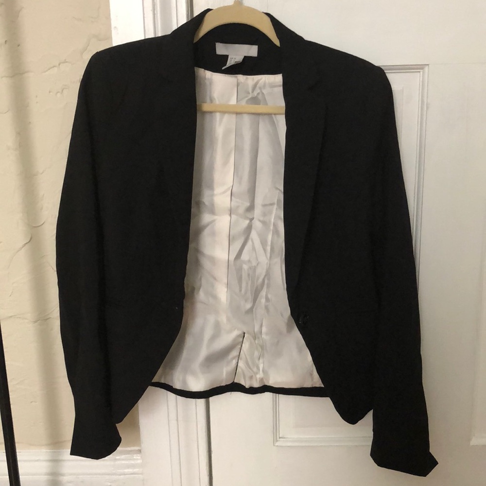 H&M black blazer